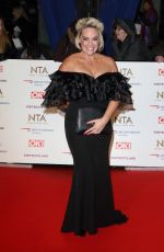TAMARA WALL at 2019 National Televison Awards in London 01/22/2019