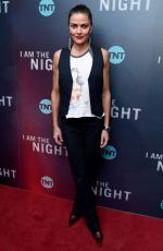 TARA WESTWOOD at I Am the Night Premiere in New York 01/22/2019