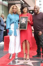 TARAJI P. HENSON and MARY J. BLIGE Honored with a Star on Hollywood Walk of Fame 01/28/2019