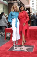 TARAJI P. HENSON and MARY J. BLIGE Honored with a Star on Hollywood Walk of Fame 01/28/2019