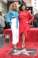 TARAJI P. HENSON and MARY J. BLIGE Honored with a Star on Hollywood Walk of Fame 01/28/2019