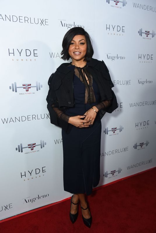 TARAJI P. HENSON at Toast to the Globes Party at Hyde Sunset Kitchen 01/05/2019