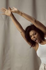 TARAJI P. HENSON in The Edit by Net-a-porter, January 2019