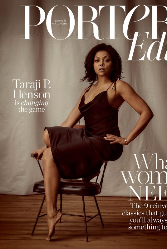 TARAJI P. HENSON in The Edit by Net-a-porter, January 2019