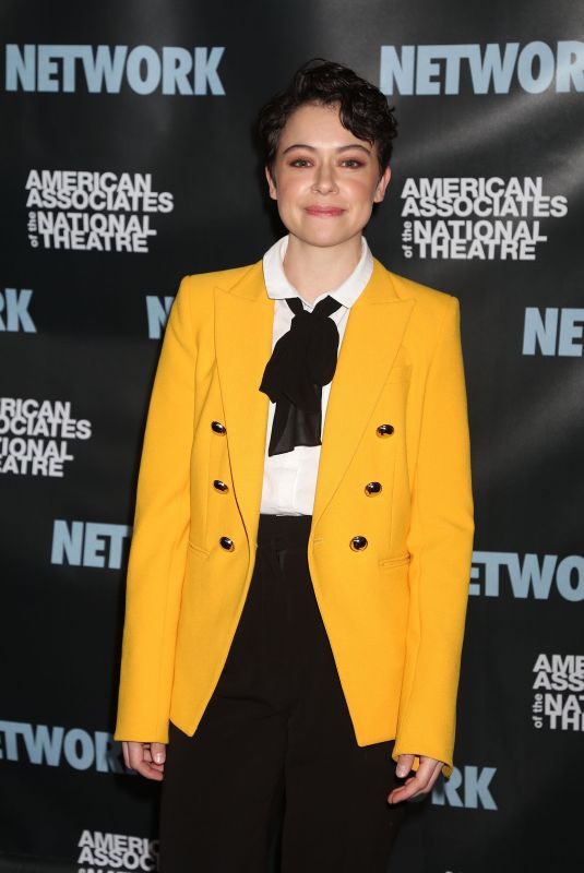 TATIANA MASLANY at American Associates of the National Theatre Celebrate Network in New York 01/11/2019