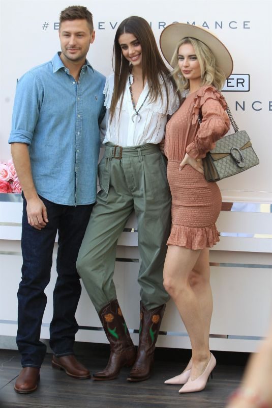 TAYLOR HILL and Michael Stephen Shank at Ralph Lauren Pop Up Shop in Hollywood 01/24/2019