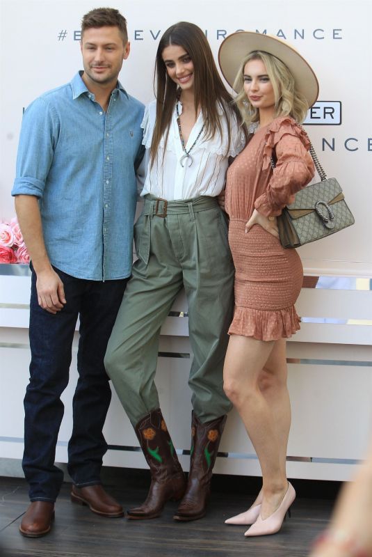 TAYLOR HILL and Michael Stephen Shank at Ralph Lauren Pop Up Shop in Hollywood 01/24/2019