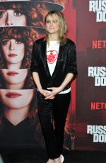 TAYLOR SCHILLING at Russian Doll Premiere in New York 01/23/2019