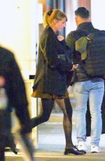 TAYLOR SWIFT Leaves a Recording Studio in New York 01/17/2019