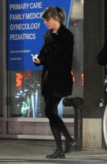TAYLOR SWIFT Leaves a Recording Studio in New York 01/17/2019