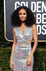 THANDIE NEWTON at 2019 Golden Globe Awards in Beverly Hills 01/06/2019