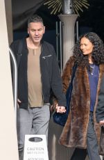 THANDIE NEWTON Leaves Her Hotel in Beverly Hills 01/07/2019