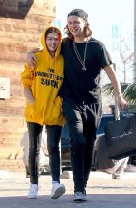 THYLANE BLONDEAU and Milane Meritte Out in Malibu 01/23/2019