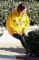 THYLANE BLONDEAU and Milane Meritte Out in Malibu 01/23/2019