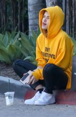 THYLANE BLONDEAU and Milane Meritte Out in Malibu 01/23/2019