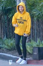 THYLANE BLONDEAU and Milane Meritte Out in Malibu 01/23/2019