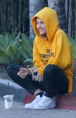 THYLANE BLONDEAU and Milane Meritte Out in Malibu 01/23/2019