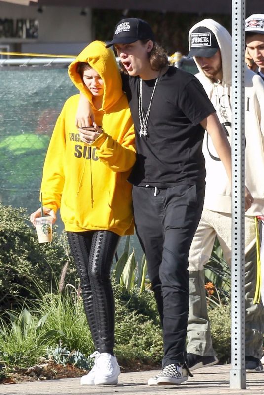 THYLANE BLONDEAU and Milane Meritte Out in Malibu 01/23/2019