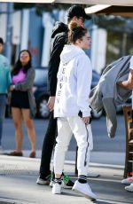 THYLANE BLONDEAU Out in Los Angeles 01/26/2019