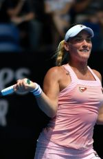 TIMEA BABOS at 2019 Australian Open at Melbourne Park 01/16/2019