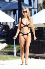 UNA HEALY in Bikini at a Beach in Mauritius 01/21/2019