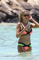 UNA HEALY in Bikini at a Beach in Mauritius 01/21/2019