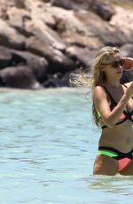 UNA HEALY in Bikini at a Beach in Mauritius 01/21/2019