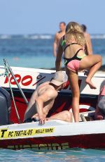 UNA HEALY in Bikini at a Beach in Mauritius 01/21/2019