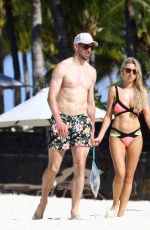 UNA HEALY in Bikini at a Beach in Mauritius 01/21/2019