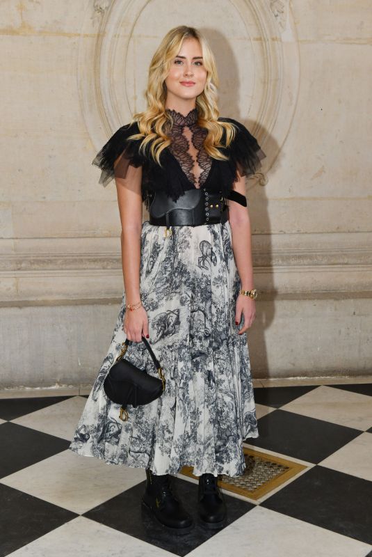 VALENTINA FERRAGNI at Christian Dior Show at Paris Fashion Week 01/21/2019