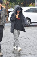 VANESSA HUDGENS Leaves a Coffee Shop in Los Angeles 01/12/2019