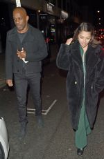 VANESSA WHITE Night Out in London 01/25/2019