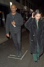 VANESSA WHITE Night Out in London 01/25/2019