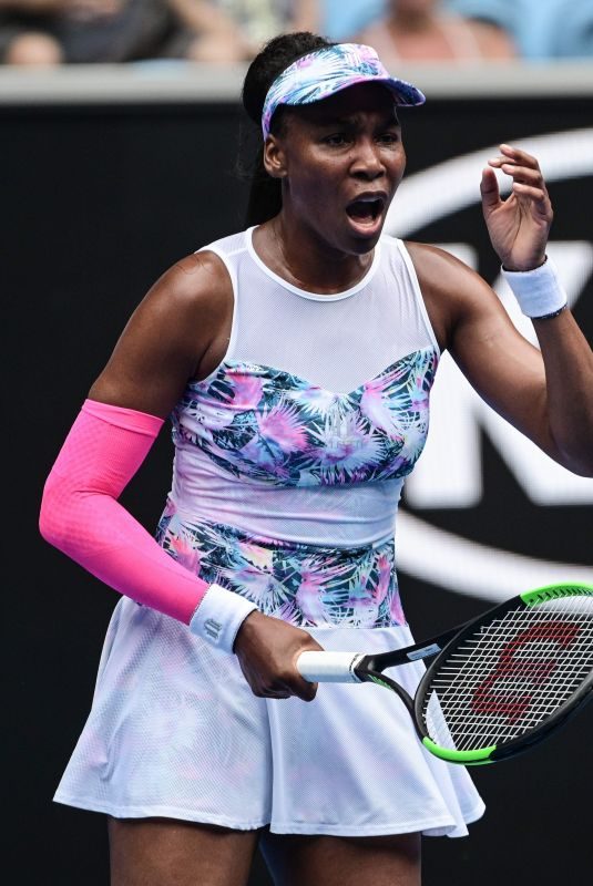 VENUS WILLIAMS at 2019 Australian Open at Melbourne Park 01/15/2019