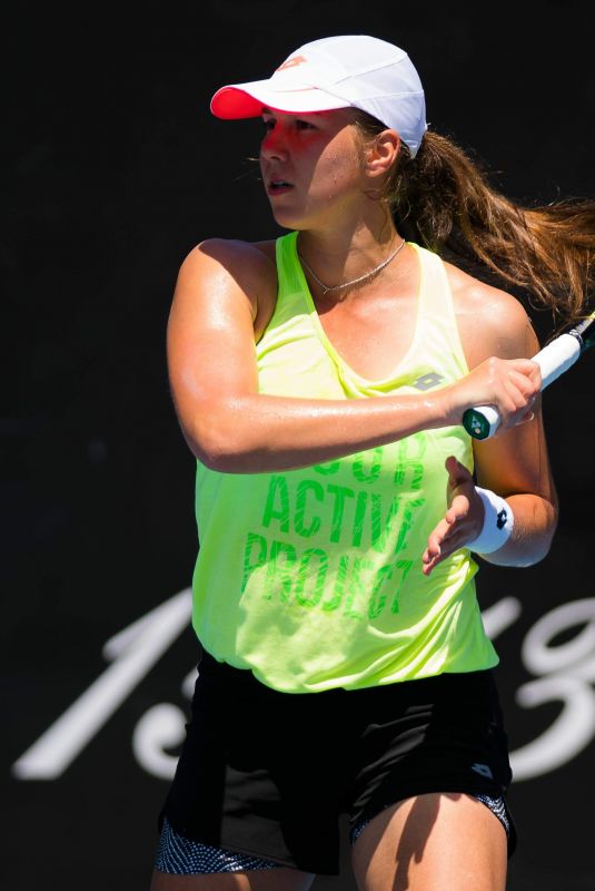 VERA LAPKO at 2019 Australian Open Practice Session at Melbourne Park 01/11/2019
