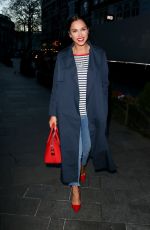 VICKY PATTISON Arrives at Global Radio in London 01/30/2019