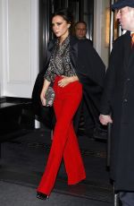 VICTORIA and David BECKHAM Arrives at Victoria