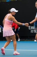 VICTORIA AZARENKA and ASHLEIGH BARTY at 2019 Australian Open at Melbourne Park 01/17/2019