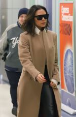 VICTORIA BECKHAM at JFK Airport in New York 01/21/2019