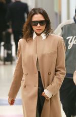 VICTORIA BECKHAM at JFK Airport in New York 01/21/2019