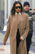 VICTORIA BECKHAM at JFK Airport in New York 01/21/2019