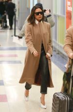 VICTORIA BECKHAM at JFK Airport in New York 01/21/2019