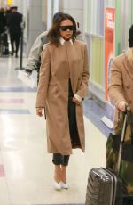 VICTORIA BECKHAM at JFK Airport in New York 01/21/2019