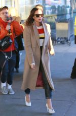 VICTORIA BECKHAM at JFK Airport in New York 01/21/2019