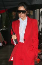 VICTORIA BECKHAM in Red out in New York 01/24/2019