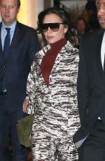 VICTORIA BECKHAM Leaves Mark Hotel in New York 01/23/2019