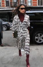 VICTORIA BECKHAM Leaves Mark Hotel in New York 01/23/2019