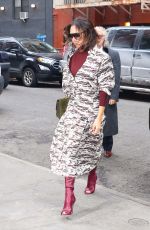 VICTORIA BECKHAM Leaves Mark Hotel in New York 01/23/2019
