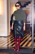 VICTORIA BECKHAM Out Shopping in New York 01/25/2019