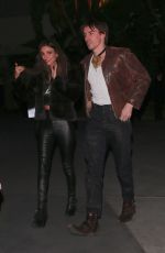 VICTORIA JUSTICE Arrives at Elton John Concert in Los Angeles 01/30/2019
